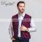 Men's 100% Cashmere Cardigan Plain Knitted V Neck Sleeveless Vest Sweater
