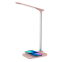 15W Fast Wireless Charging LED Desk Lamp Adjustable and Foldable with 3A/2V Input Multi-Function for Phone and Phone Holder