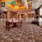 KTV Design Red Color Carpet Wilton Machine Made Carpet