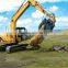 Hyundai R140 Excavator hydraulic clamp grab bucket
