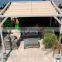 beige colour shade net/aluminum patio covers/balcony fence cover