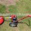 High efficiency gasoline hand push brush cutter/grass trimmers machine