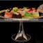 AN354 ANPHY FDA European Style Noble Cake Fruit Dessert Wedding Birthday Decoration Three Sizes Metal Plate Stand Display Stock