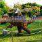Animtronic life-size mechanical dinosaur for outdoor playground