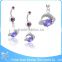 Stainless Steel Body Jewellery Navel Ring Fake Belly Button Piercing