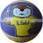 New Design Cartoon Rubber Basketball/ Colors Rubber Toyball