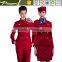 2016  Trade Cheap Smart Slim Red Military Steward Uniforms