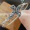 OEM Vintage Style Cross Charm Bangle Antique Silver Cross Bracelets Bangles