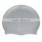 Colorful Customized Logo Available Printed Silicone Swim Cap