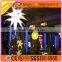 LED inflatable white lighting star/party decoration inflatable cone with led light