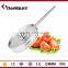 Silver Capsuled Bottom No Oil Fry Pan, Tri-Ply Stainless Steel Non Stick Fry Pan