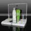 2015 New Arrival ! Fashion Acrylic wooden cosmetic display stand with Experienced Factory Made