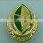 Best selling low cost military badge cheap custom military hat badge