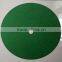 H589 Resin bond 12''inch 305*3*25.4mm green cutting wheel from China cutting disc for metal and stainless steel
