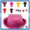 Silicone Lovely Wine Bottle Stopper With Hat/silicone booze hat Bottle cork
