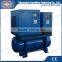 37kw/50hp,6.2m3/min, 219cfm combined rotary screw air compressor with air dryer,air filter and air tank