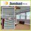 faux wood blinds as real wood look blinds moisture-resistant and budget friendly , office curtain and blinds