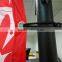steel 12x6ft portable football goal/soccer goal with target-factory price