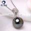 Jewelry Stores 9--10mm Saltwater Tahitian Black Pearls Pendant for Sales