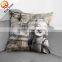 silky special nice heat transfer printed Cushion with illustration