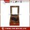 Handmade, wood and velvet material, automatic winding box&case, watch display 2+3 watches
