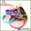 fashion colorful custom size thick rubber band bracelets, rubber band bracelet patterns, free rubber band bracelet