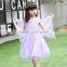 2015 new fashion flower girl net dresses