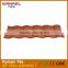 Wanael Roman aluzinc metal red roof sheets wind resistance for European roof tile