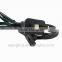 UL 2 pin power cord flat pin india power cable wire copper