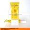 whitening sun block cream usage cosmetic packaging tubes