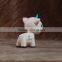 sitting animal plastic diy toys for sale, white animal diy toys for children make in china factory