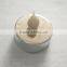 Battery operated flameless electroplating flicking led tealight candle