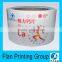 Custom clear plastic transparent self adhensive label sticker with logo wholesale