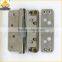 ball bearing flat butt door hinge with Carbon steel, zinc alloy and plastic