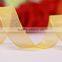 100% Nylon organzy sheer ribbon/sheer organzy strap for packing and decoration