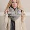 100% Acrylic Ulta Soft Chunky Infinity Boucle Scarf for Girls