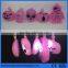 boys silicone luxury keychain with led light