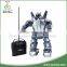 Intelligent robot toys 40 mhz robot boy toys walking robot toy with sound and light