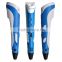 Newest high quality 3d pen stereoscopic Crafting Modeling promotional pen