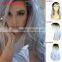 cosplay wig celebrity party wig purple blue pink three tones ombre wig 18" Japanese high temperature resistant synthetic wig