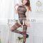 Sexy Woman Open Crotch Mesh Fishnet Bodystocking Stocking Sleepwear Lingerie