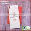 Wholesale custom perforated printing cardboard paper tag labels
