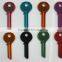 colors key blanks, ultralight key blank, key, blank keys, door key blank, UNI3 key blank, UNION key blank, brass key blank