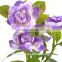 artificial flower rose plastic purple rose flowers guangdong