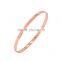 Memories Bangles with Customize Design Word 'BEAUTIFUL' with 4mm/7mm Width