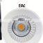 Warm white COB Fashional 30w Commercial damp location led track lights