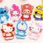High quality 3D soft pvc custom famous cartoon animals keychain ,minion rubber keychain with Beer bottle opener