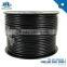 RG59U coaxial cable CCS conductor 75OHM foan PE Al foil shield bare copper wire braid