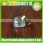 clear cosmetic glass cream jar with gold cap 30g unique shape series set cosmetic packaging