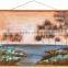 New Model Beautiful Handmade Village Scenery Oil Painting On Canvas